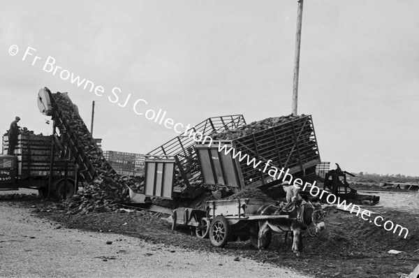 CLONSAST LOADING PEAT INTO LORRY